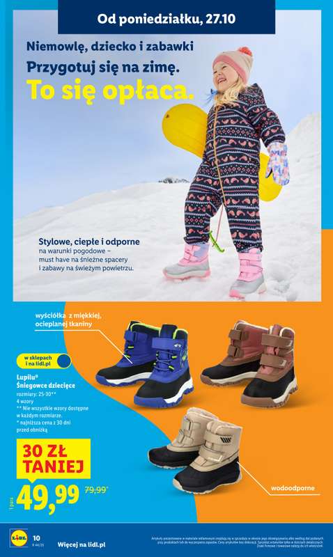 Lidl - gazetka promocyjna Katalog od poniedzia艂ku 27.10 do pi膮tku 31.10 - strona 14 Lidl - gazetka promocyjna Katalog od poniedzia艂ku 27.10 do pi膮tku 31.10 - strona 14