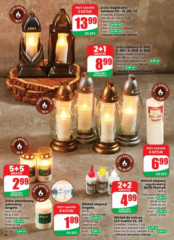 Dino - gazetka promocyjna Gazetka od środy 29.10 do wtorku 04.11 - strona 58