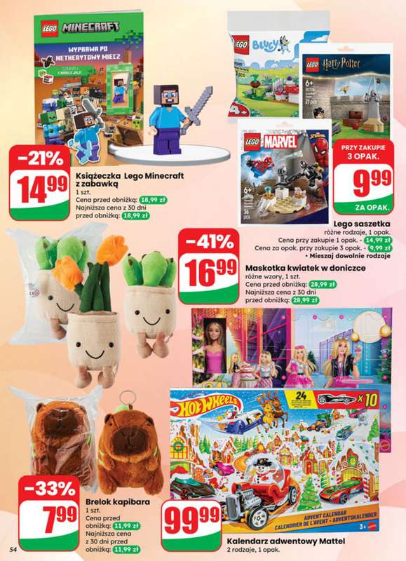 Dino - gazetka promocyjna Gazetka od 艣rody 29.10 do wtorku 04.11 - strona 54 Dino - gazetka promocyjna Gazetka od 艣rody 29.10 do wtorku 04.11 - strona 54