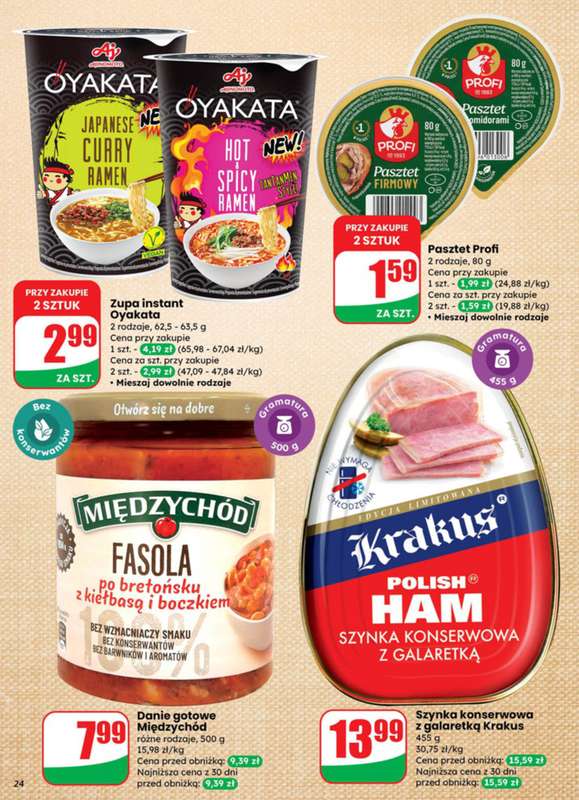 Dino - gazetka promocyjna Gazetka od 艣rody 29.10 do wtorku 04.11 - strona 24 Dino - gazetka promocyjna Gazetka od 艣rody 29.10 do wtorku 04.11 - strona 24