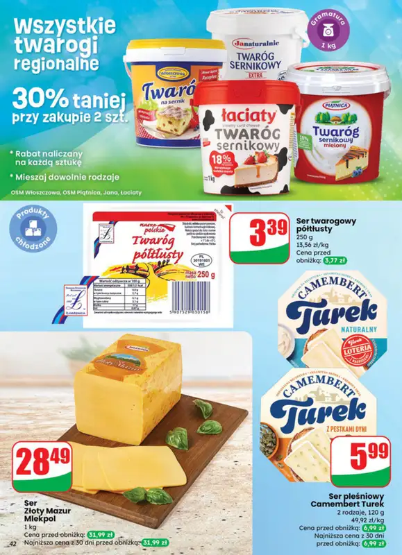 Dino - gazetka promocyjna Gazetka od środy 29.10 do wtorku 04.11 - strona 42