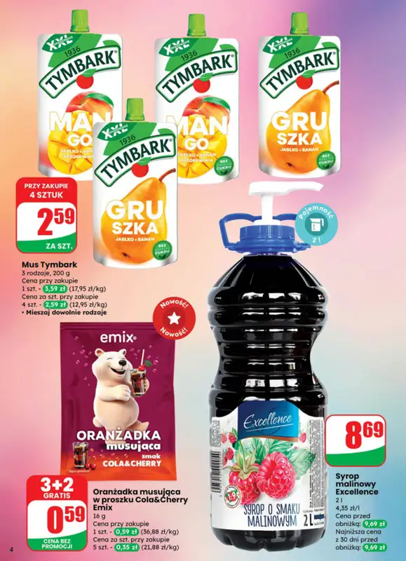 Dino - gazetka promocyjna Gazetka od środy 29.10 do wtorku 04.11 - strona 4