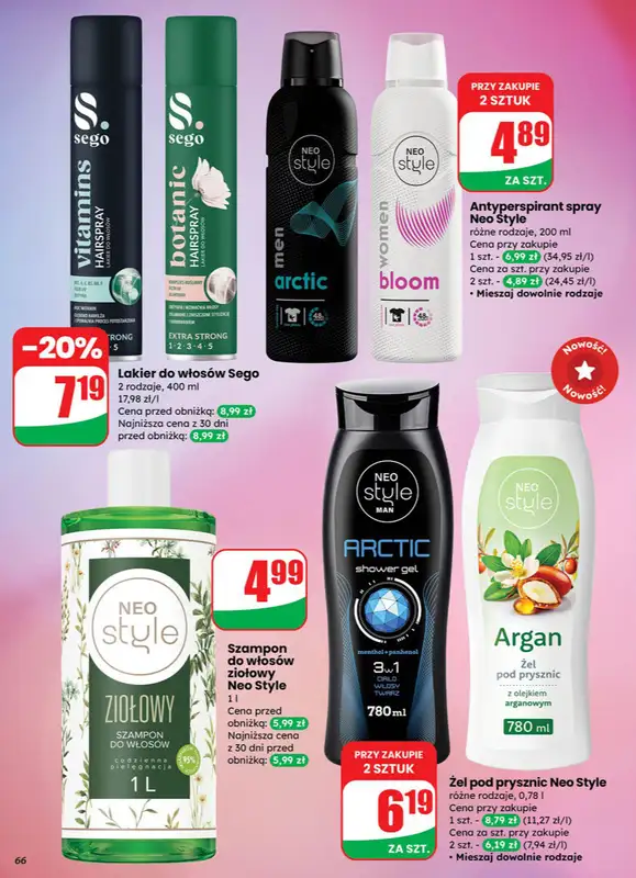 Dino - gazetka promocyjna Gazetka od środy 29.10 do wtorku 04.11 - strona 66