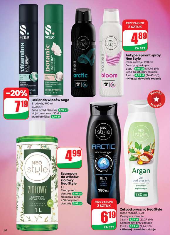 Dino - gazetka promocyjna Gazetka od 艣rody 29.10 do wtorku 04.11 - strona 66 Dino - gazetka promocyjna Gazetka od 艣rody 29.10 do wtorku 04.11 - strona 66