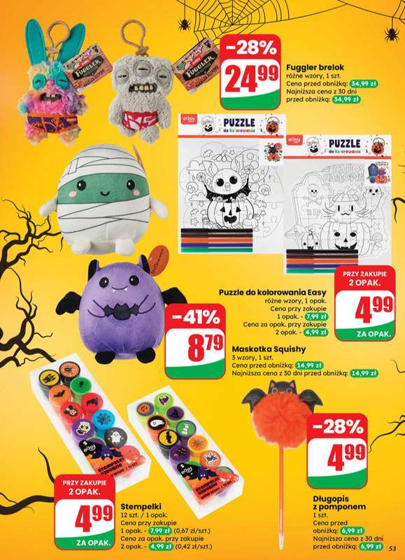 Dino - gazetka promocyjna Gazetka od środy 29.10 do wtorku 04.11 - strona 53