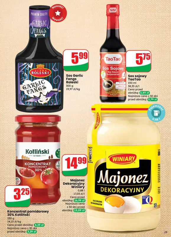 Dino - gazetka promocyjna Gazetka od środy 29.10 do wtorku 04.11 - strona 25