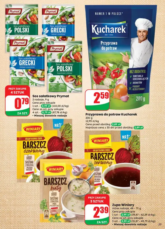 Dino - gazetka promocyjna Gazetka od środy 29.10 do wtorku 04.11 - strona 23