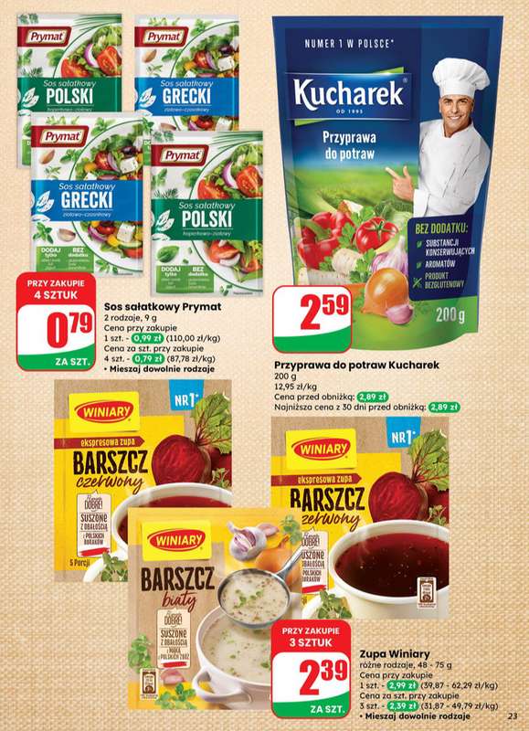 Dino - gazetka promocyjna Gazetka od 艣rody 29.10 do wtorku 04.11 - strona 23 Dino - gazetka promocyjna Gazetka od 艣rody 29.10 do wtorku 04.11 - strona 23