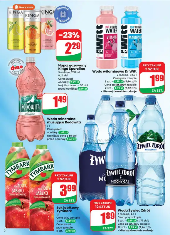 Dino - gazetka promocyjna Gazetka   - strona 2 Dino - gazetka promocyjna Gazetka   - strona 2