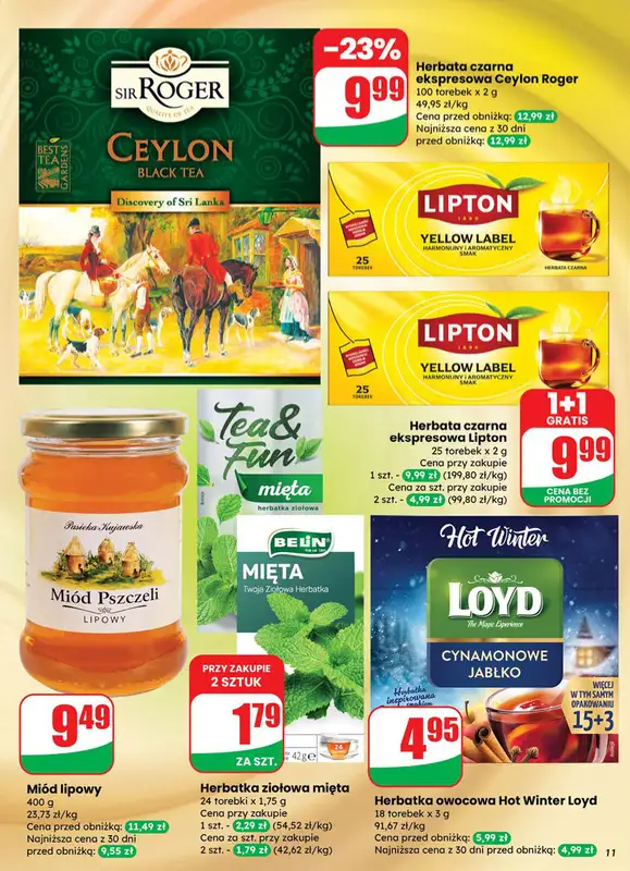 Dino - gazetka promocyjna Gazetka od środy 29.10 do wtorku 04.11 - strona 11