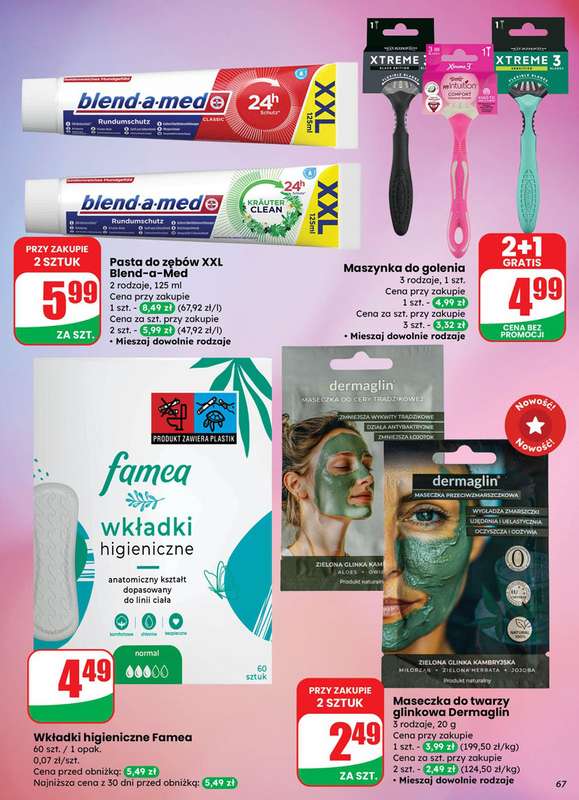 Dino - gazetka promocyjna Gazetka od 艣rody 29.10 do wtorku 04.11 - strona 67 Dino - gazetka promocyjna Gazetka od 艣rody 29.10 do wtorku 04.11 - strona 67