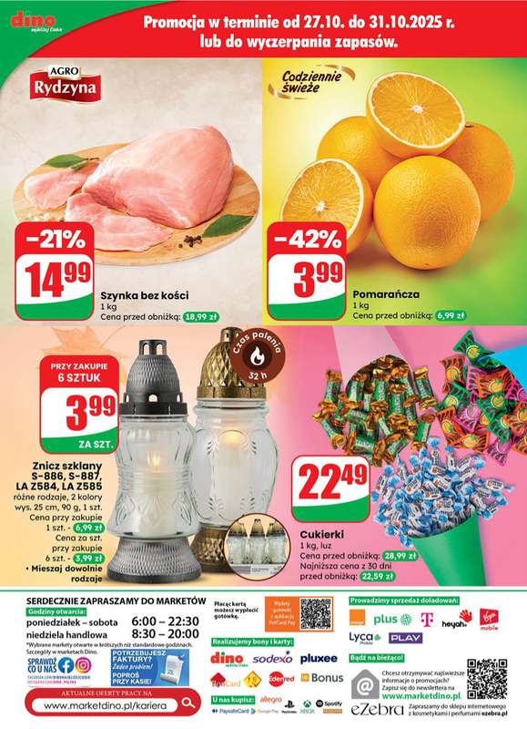 Dino - gazetka promocyjna Gazetka od 艣rody 29.10 do wtorku 04.11 - strona 72 Dino - gazetka promocyjna Gazetka od 艣rody 29.10 do wtorku 04.11 - strona 72