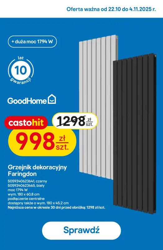 Castorama - gazetka promocyjna W teorii remont, w praktyce najlepsze oferty   - strona 3