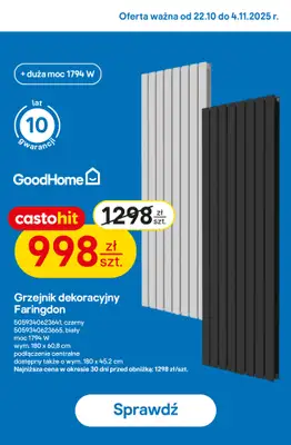 Castorama - gazetka promocyjna W teorii remont, w praktyce najlepsze oferty od środy 29.10 do wtorku 04.11 - strona 3 Castorama - gazetka promocyjna W teorii remont, w praktyce najlepsze oferty od środy 29.10 do wtorku 04.11 - strona 3