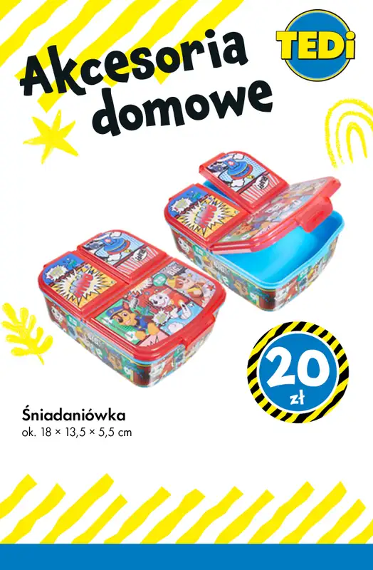 Tedi - gazetka promocyjna Akcesoria domowe - już od 12 zł od wtorku 28.10 do poniedziałku 03.11 - strona 6