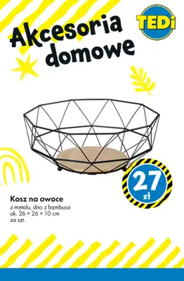Tedi - gazetka promocyjna Akcesoria domowe - już od 12 zł od wtorku 28.10 do poniedziałku 03.11 - strona 3 Tedi - gazetka promocyjna Akcesoria domowe - już od 12 zł od wtorku 28.10 do poniedziałku 03.11 - strona 3