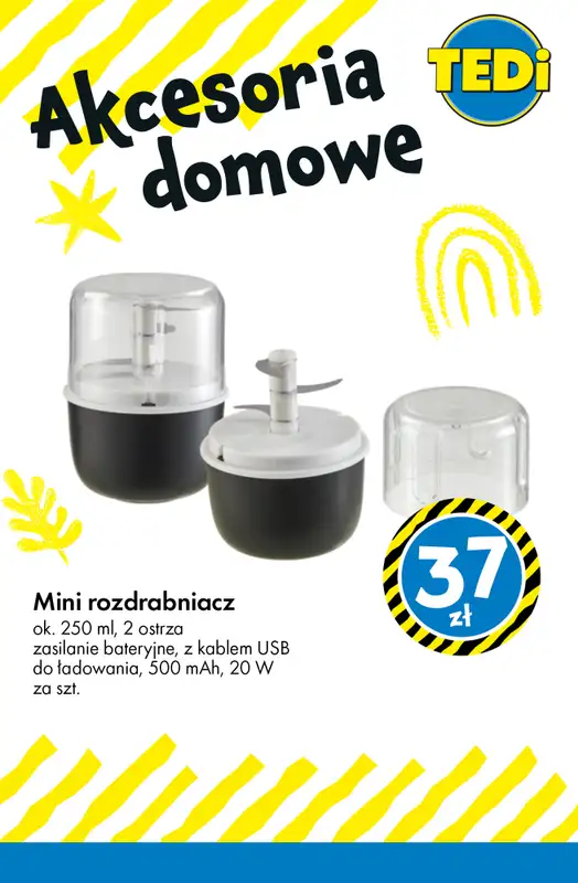 Tedi - gazetka promocyjna Akcesoria domowe - już od 12 zł od wtorku 28.10 do poniedziałku 03.11 - strona 4