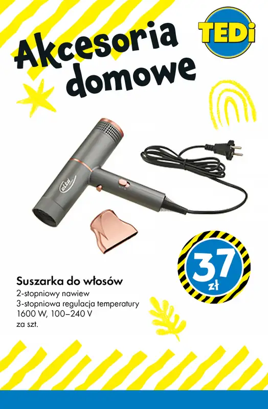 Tedi - gazetka promocyjna Akcesoria domowe - już od 12 zł od wtorku 28.10 do poniedziałku 03.11 - strona 10