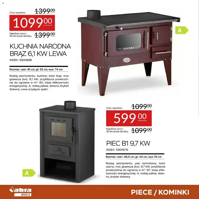 Abra Meble - gazetka promocyjna Gazetka od piątku 24.10 do wtorku 11.11 - strona 4