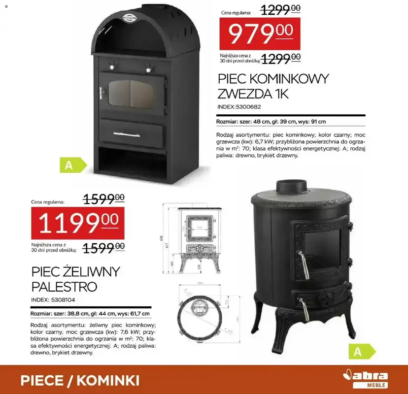 Abra Meble - gazetka promocyjna Gazetka od piątku 24.10 do wtorku 11.11 - strona 7