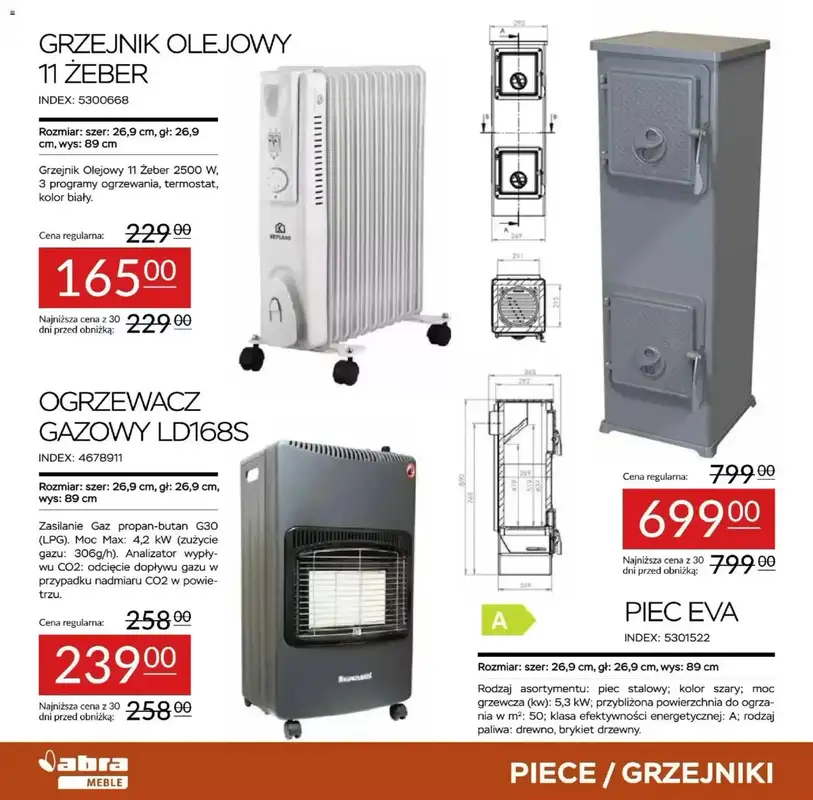 Abra Meble - gazetka promocyjna Gazetka od piątku 24.10 do wtorku 11.11 - strona 14