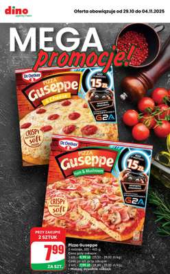 Dino - gazetka promocyjna MEGA promocje! od środy 29.10 do wtorku 04.11 Dino - gazetka promocyjna MEGA promocje! od środy 29.10 do wtorku 04.11