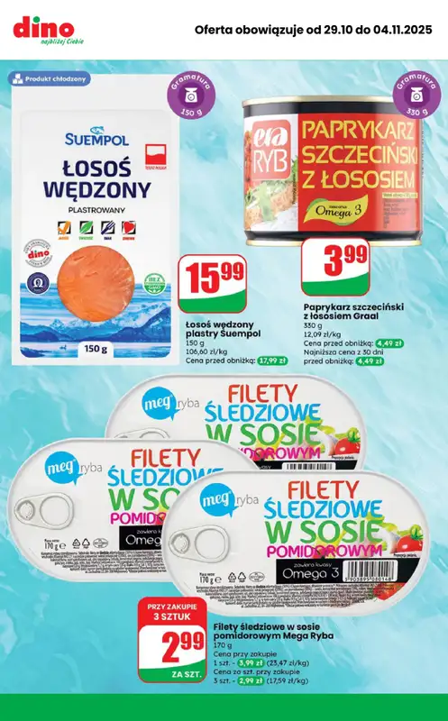 Dino - gazetka promocyjna MEGA promocje! od środy 29.10 do wtorku 04.11 - strona 8