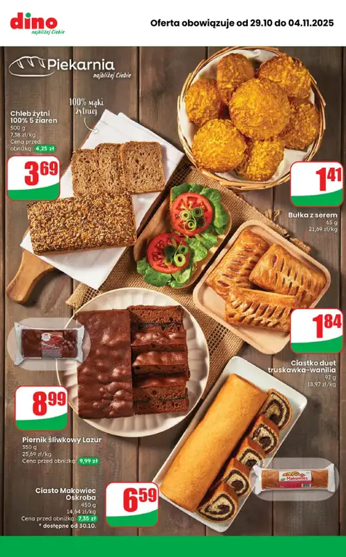 Dino - gazetka promocyjna MEGA promocje! od środy 29.10 do wtorku 04.11 - strona 7