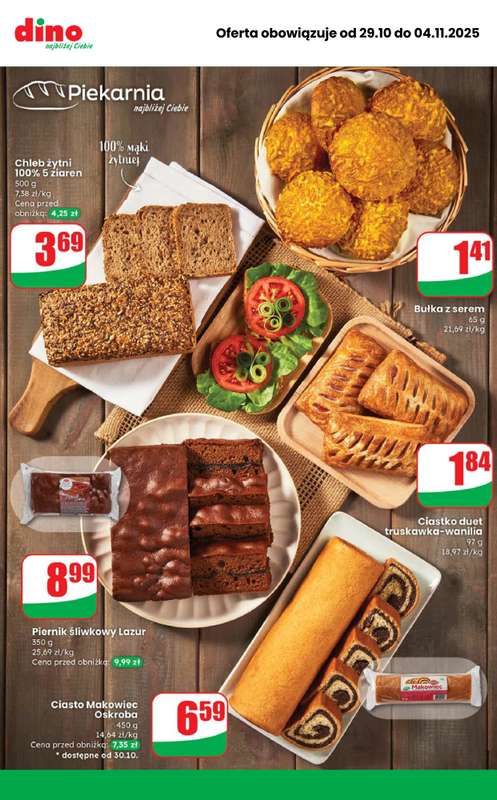 Dino - gazetka promocyjna MEGA promocje! od 艣rody 29.10 do wtorku 04.11 - strona 7 Dino - gazetka promocyjna MEGA promocje! od 艣rody 29.10 do wtorku 04.11 - strona 7