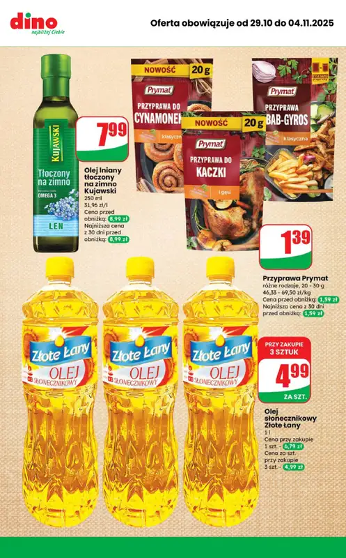 Dino - gazetka promocyjna MEGA promocje! od środy 29.10 do wtorku 04.11 - strona 10