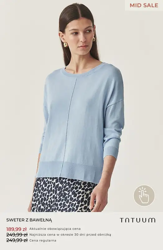 BEST SALE - gazetka promocyjna Tatuum | Mid Season Sale od wtorku 28.10  - strona 5