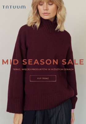BEST SALE - gazetka promocyjna Tatuum | Mid Season Sale od wtorku 28.10 