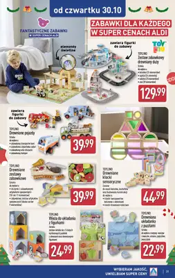 Aldi - gazetka promocyjna GOSTYŃ: WIELKIE OTWARCIE już w środę: 29.10! od środy 29.10 do piątku 31.10 - strona 31 Aldi - gazetka promocyjna GOSTYŃ: WIELKIE OTWARCIE już w środę: 29.10! od środy 29.10 do piątku 31.10 - strona 31
