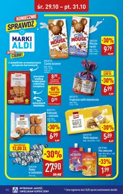 Aldi - gazetka promocyjna GOSTYŃ: WIELKIE OTWARCIE już w środę: 29.10! od środy 29.10 do piątku 31.10 - strona 12 Aldi - gazetka promocyjna GOSTYŃ: WIELKIE OTWARCIE już w środę: 29.10! od środy 29.10 do piątku 31.10 - strona 12