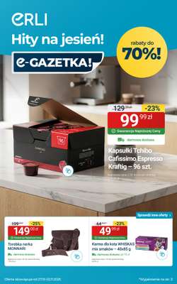 Erli - gazetka promocyjna Uzupełnij domowe zapasy – taniej! od wtorku 28.10 do niedzieli 02.11