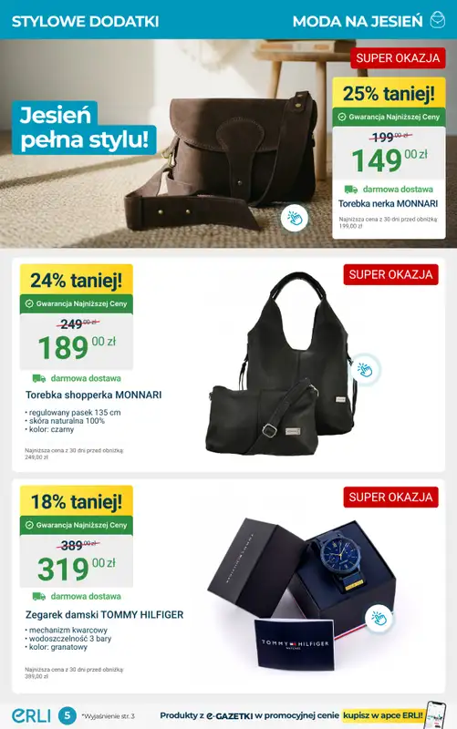 Erli - gazetka promocyjna Uzupełnij domowe zapasy – taniej! od wtorku 28.10 do niedzieli 02.11 - strona 5