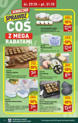 Aldi - gazetka promocyjna SYCÓW: WIELKIE OTWARCIE już w środę: 29.10! od środy 29.10 do piątku 31.10 - strona 22 Aldi - gazetka promocyjna SYCÓW: WIELKIE OTWARCIE już w środę: 29.10! od środy 29.10 do piątku 31.10 - strona 22