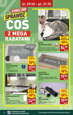 Aldi - gazetka promocyjna SYCÓW: WIELKIE OTWARCIE już w środę: 29.10! od środy 29.10 do piątku 31.10 - strona 24 Aldi - gazetka promocyjna SYCÓW: WIELKIE OTWARCIE już w środę: 29.10! od środy 29.10 do piątku 31.10 - strona 24