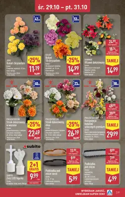 Aldi - gazetka promocyjna SYCÓW: WIELKIE OTWARCIE już w środę: 29.10! od środy 29.10 do piątku 31.10 - strona 27 Aldi - gazetka promocyjna SYCÓW: WIELKIE OTWARCIE już w środę: 29.10! od środy 29.10 do piątku 31.10 - strona 27