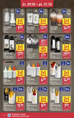 Aldi - gazetka promocyjna SYCÓW: WIELKIE OTWARCIE już w środę: 29.10! od środy 29.10 do piątku 31.10 - strona 26 Aldi - gazetka promocyjna SYCÓW: WIELKIE OTWARCIE już w środę: 29.10! od środy 29.10 do piątku 31.10 - strona 26