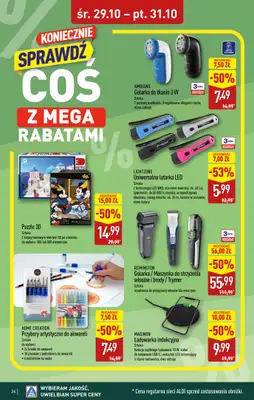 Aldi - gazetka promocyjna WŁOCŁAWEK: WIELKIE OTWARCIE już w środę: 29.10! od środy 29.10 do piątku 31.10 - strona 24 Aldi - gazetka promocyjna WŁOCŁAWEK: WIELKIE OTWARCIE już w środę: 29.10! od środy 29.10 do piątku 31.10 - strona 24