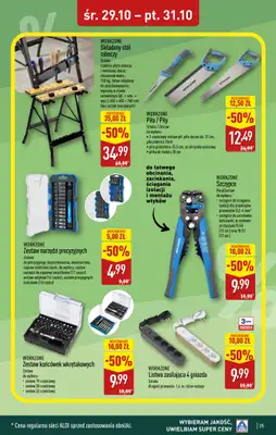 Aldi - gazetka promocyjna WŁOCŁAWEK: WIELKIE OTWARCIE już w środę: 29.10! od środy 29.10 do piątku 31.10 - strona 25 Aldi - gazetka promocyjna WŁOCŁAWEK: WIELKIE OTWARCIE już w środę: 29.10! od środy 29.10 do piątku 31.10 - strona 25