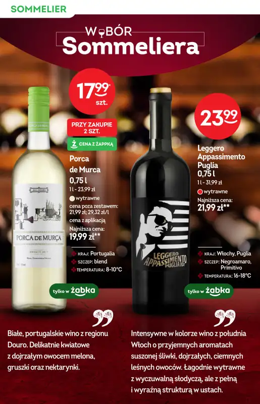 Żabka - gazetka promocyjna Katalog win od środy 29.10 do wtorku 11.11 - strona 4