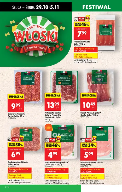Biedronka - gazetka promocyjna Od środy, Z ladą tradycyjną od środy 29.10 do środy 05.11 - strona 40
