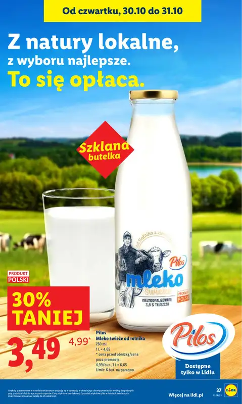 Lidl - gazetka promocyjna Oferta od czwartku od czwartku 30.10 do piątku 31.10 - strona 39