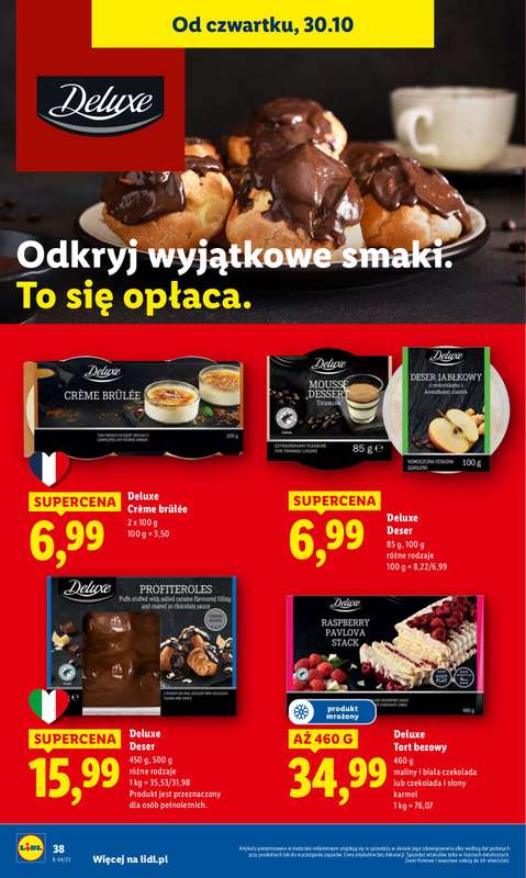 Lidl - gazetka promocyjna Oferta od czwartku od czwartku 30.10 do pi膮tku 31.10 - strona 40 Lidl - gazetka promocyjna Oferta od czwartku od czwartku 30.10 do pi膮tku 31.10 - strona 40