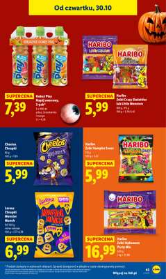 Lidl - gazetka promocyjna Oferta od czwartku od czwartku 30.10 do piątku 31.10 - strona 45