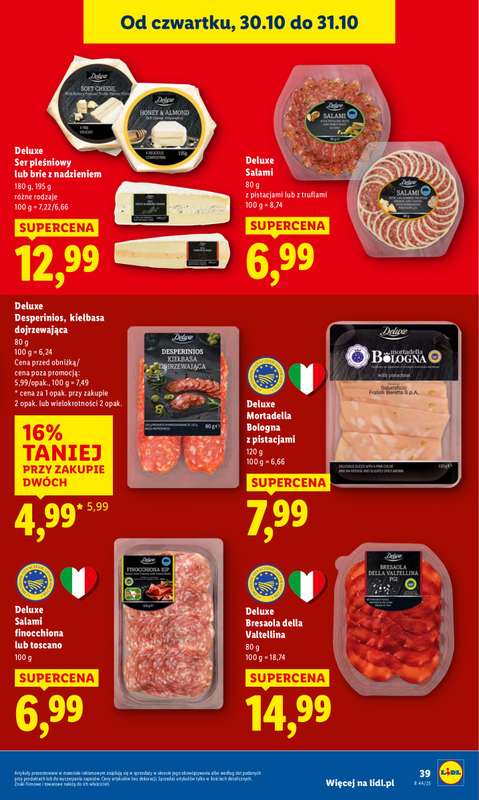 Lidl - gazetka promocyjna Oferta od czwartku od czwartku 30.10 do pi膮tku 31.10 - strona 41 Lidl - gazetka promocyjna Oferta od czwartku od czwartku 30.10 do pi膮tku 31.10 - strona 41