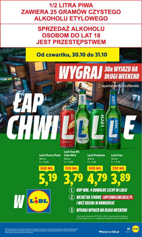 Lidl - gazetka promocyjna Oferta od czwartku od czwartku 30.10 do piątku 31.10 - strona 53