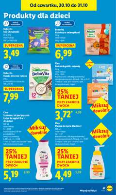 Lidl - gazetka promocyjna Oferta od czwartku od czwartku 30.10 do piątku 31.10 - strona 63